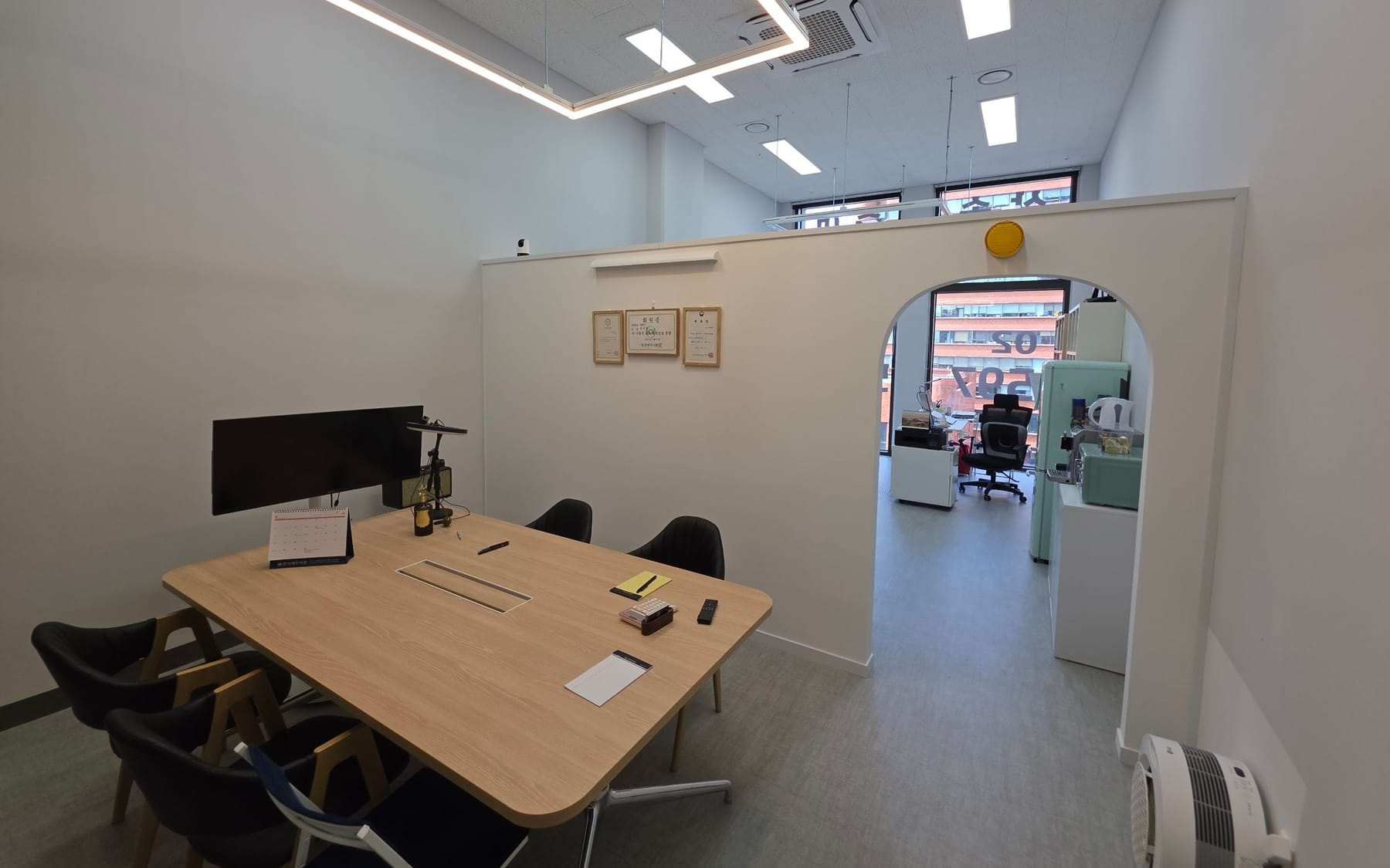 세무회계본 상담실 전경